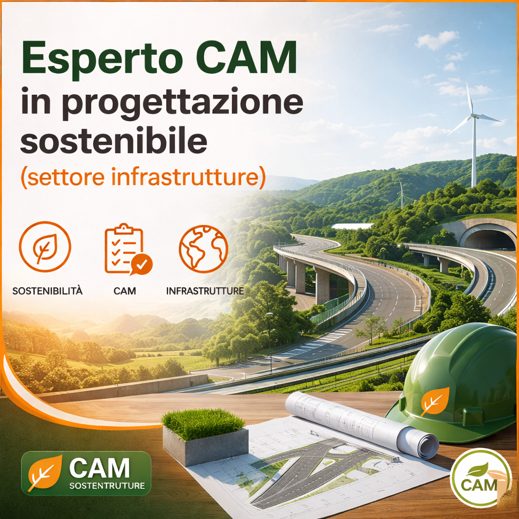 Esperto CAM in Progettazione Sostenibile - Infrastrutture