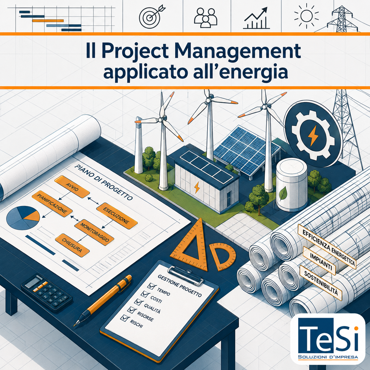 Il Project Management applicato all'energia